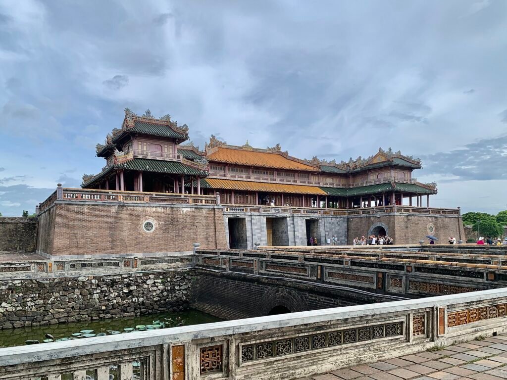 The Ngo Mon gate of the Imperial City in Hue, Vietnam